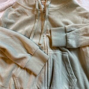 Brandy Melville Sage Green Hoodie